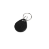 Picture of Black Prox RFID (proximity) key fob 125 kHz. Keyfob. 70102070N